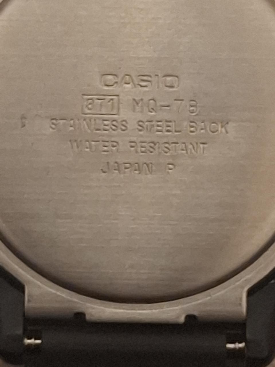 Casio vintage Quartz horloge