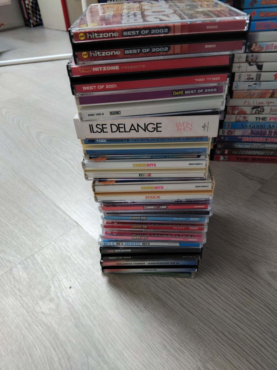 Heel veel cd's en dvd's