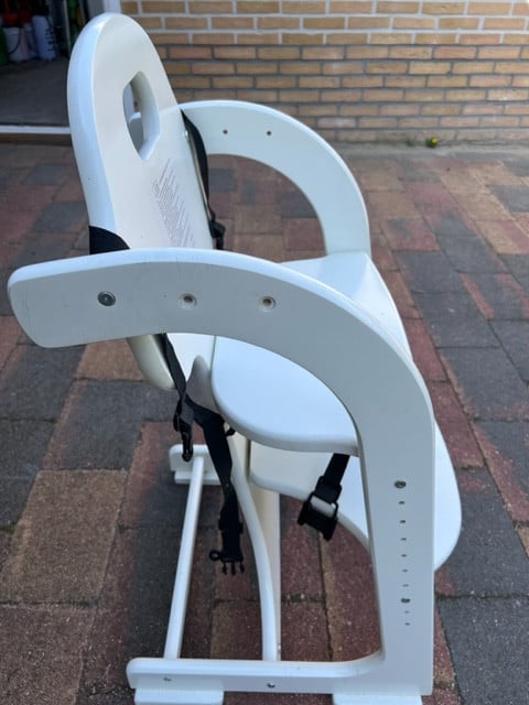 KINDERSTOEL WIT,  IN STAAT VAN NIEUW
