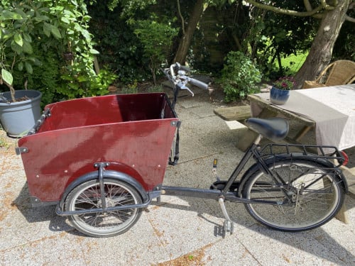 Babboe Big bakfiets 1e gen. - nieuw in de lak, technisch als nieuw!