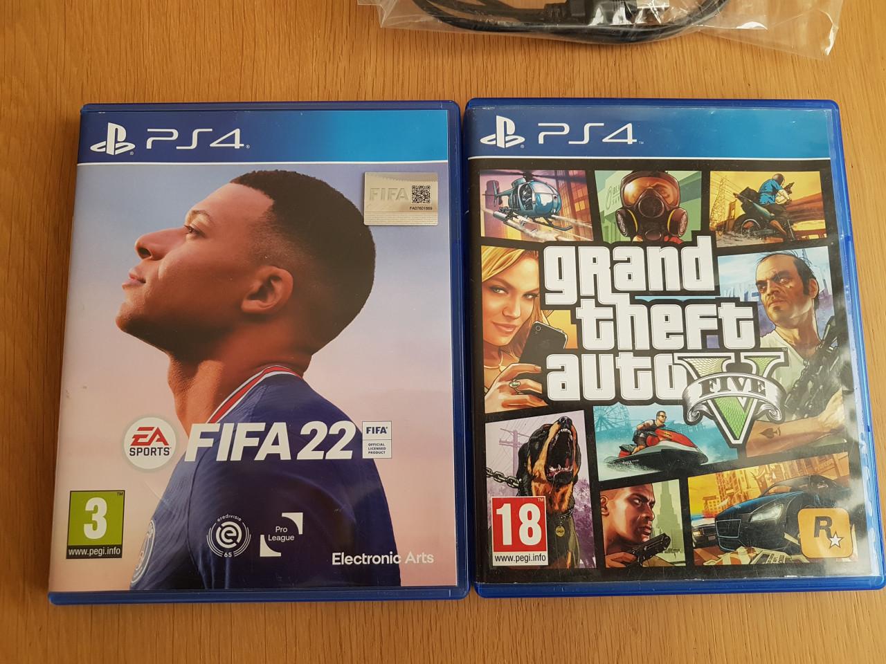 PS4 Slim 1TB FW 11.50 + Dual Shock 4 + 2 Spellen