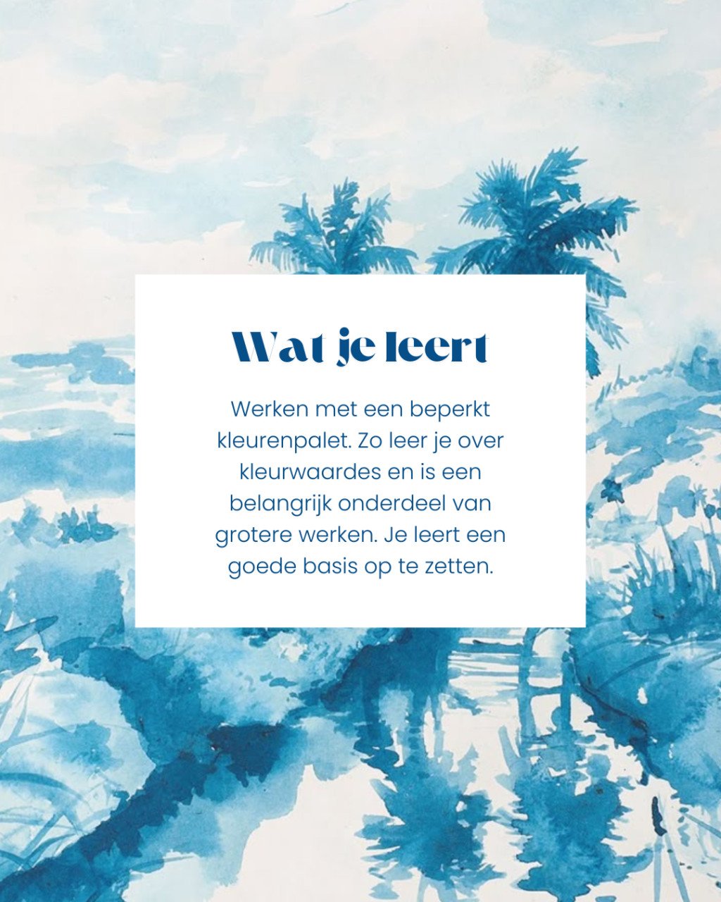 Schildercursus voor beginners in Goes