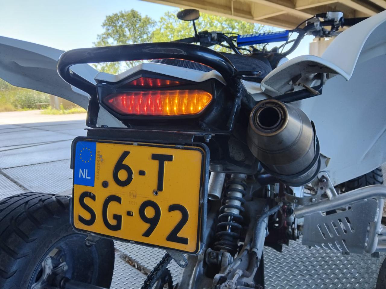 Yamaha Raptor 700 | 2009 | GPR uitlaat