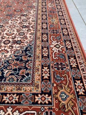 ❣️Schitterend Sfeervol Vintage Vloerkleed❣️Zuiver Scheerwol in NIEUWSTAAT✨