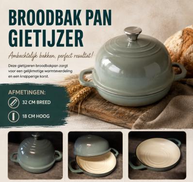 Broodbak pan