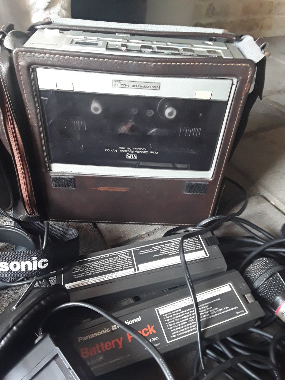 Te koop een Panasonic film camera en panasonic geluids opnemer