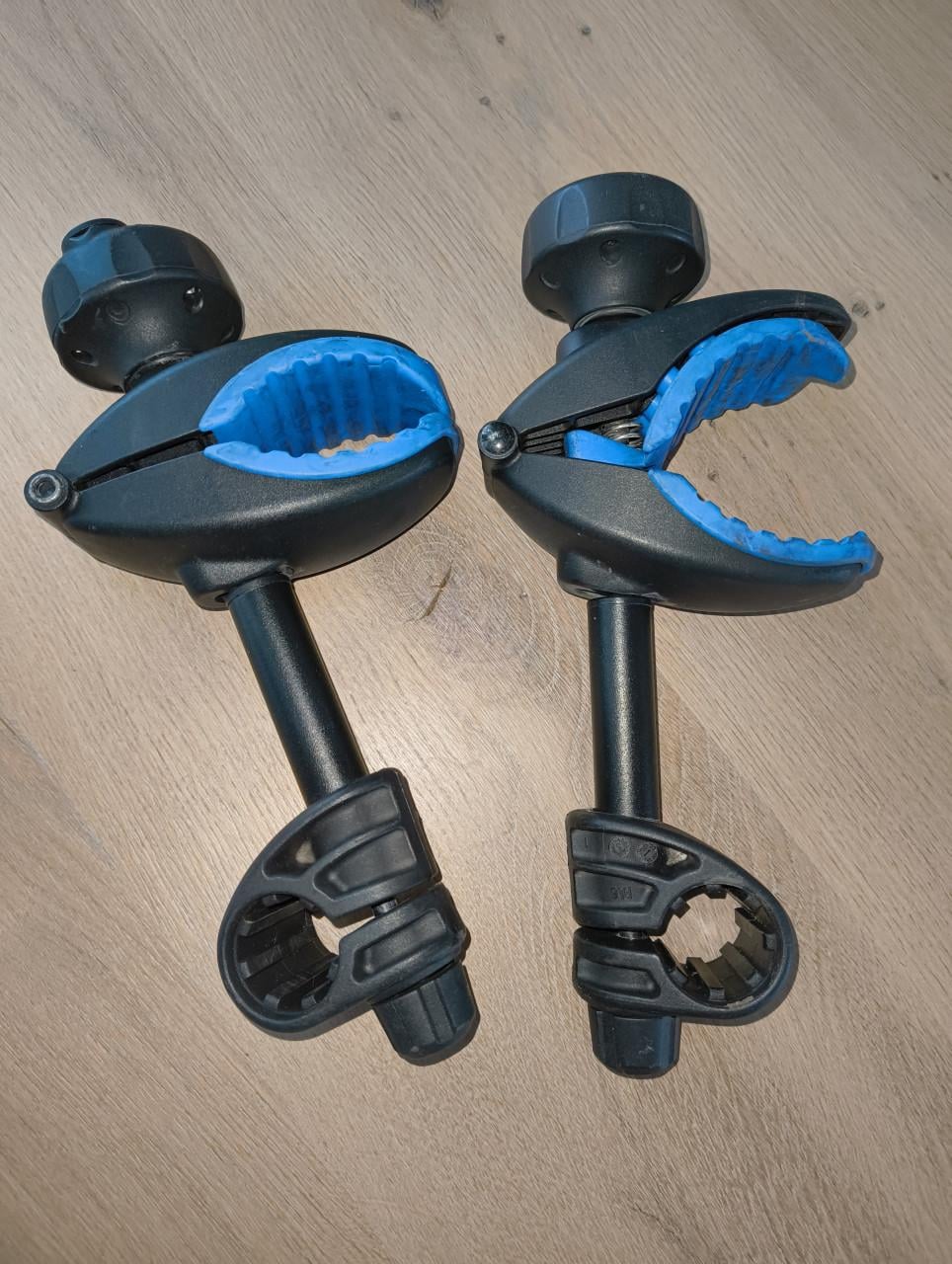 Klemmen fietsendrager