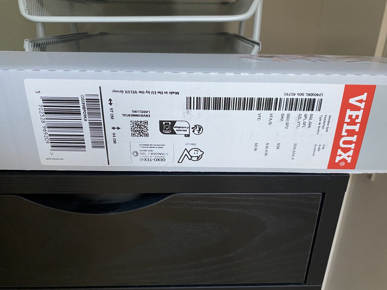 Rolgordijnen Velux verduisterend (4x)