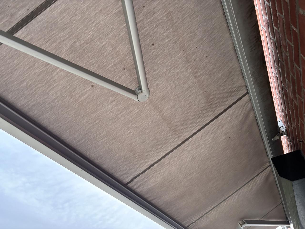 Knikscherm zonnescherm