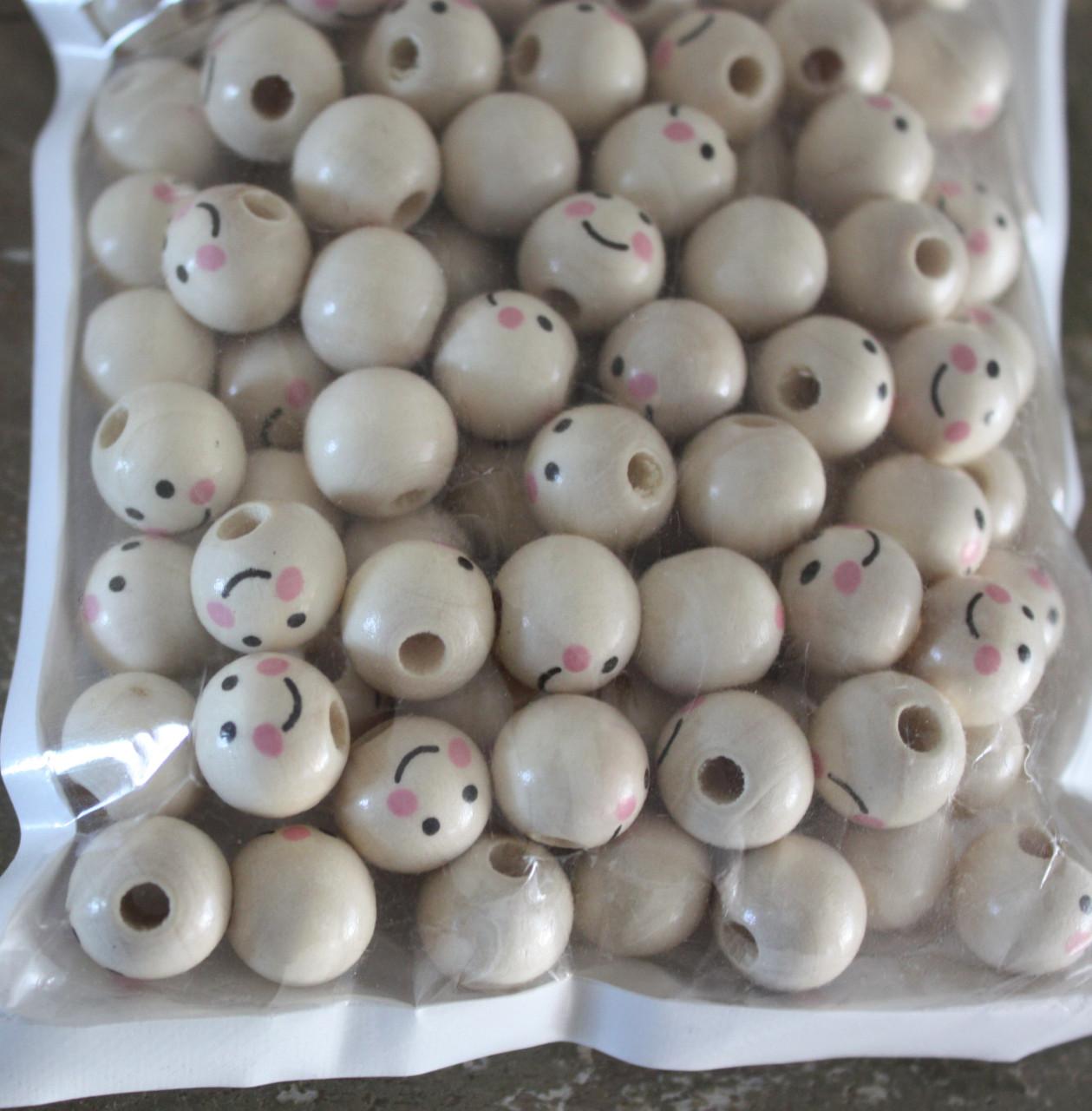 Nieuw in verpakking poppetjes gezicht kralen