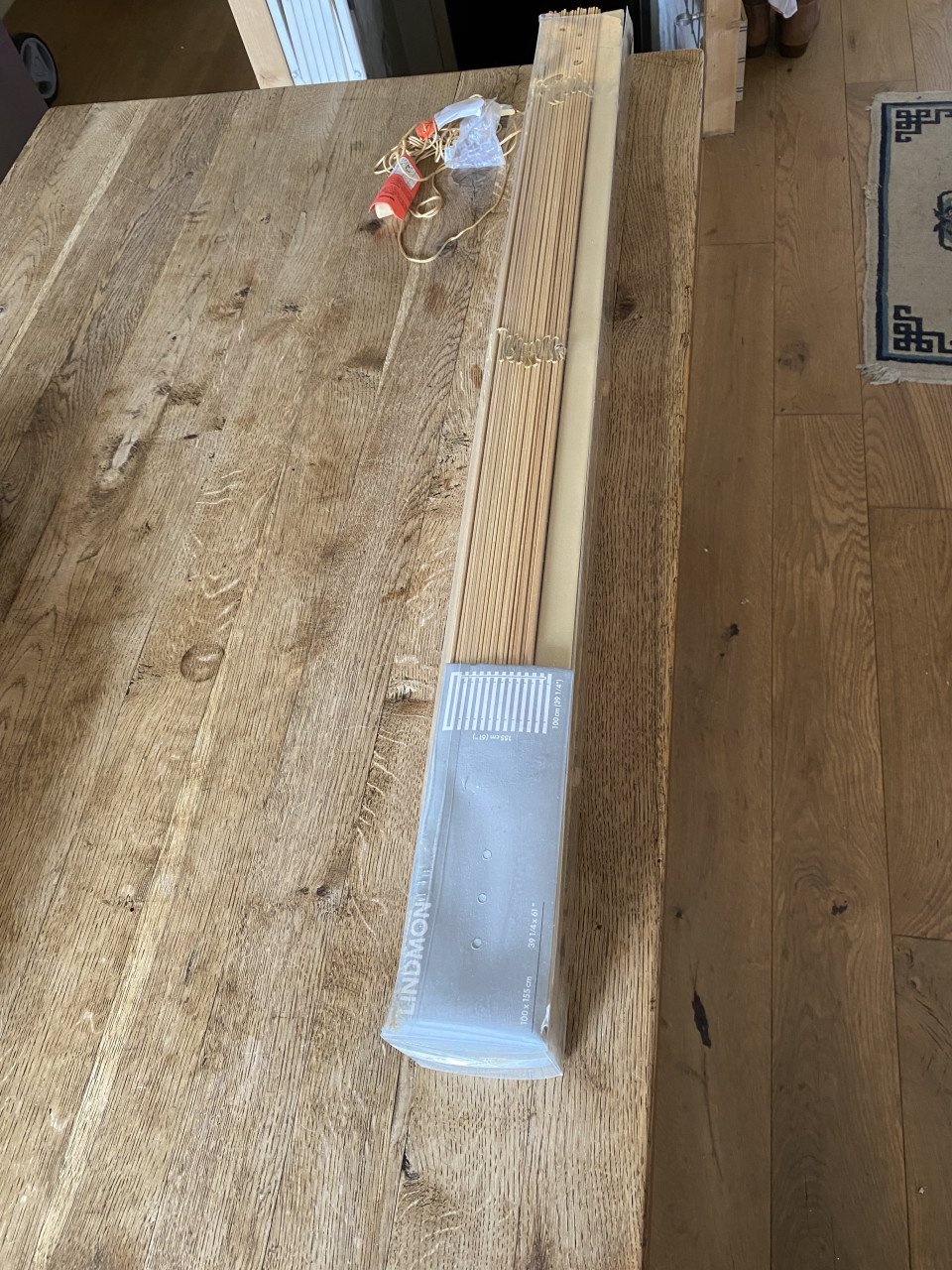 Houten luxaflex IKEA