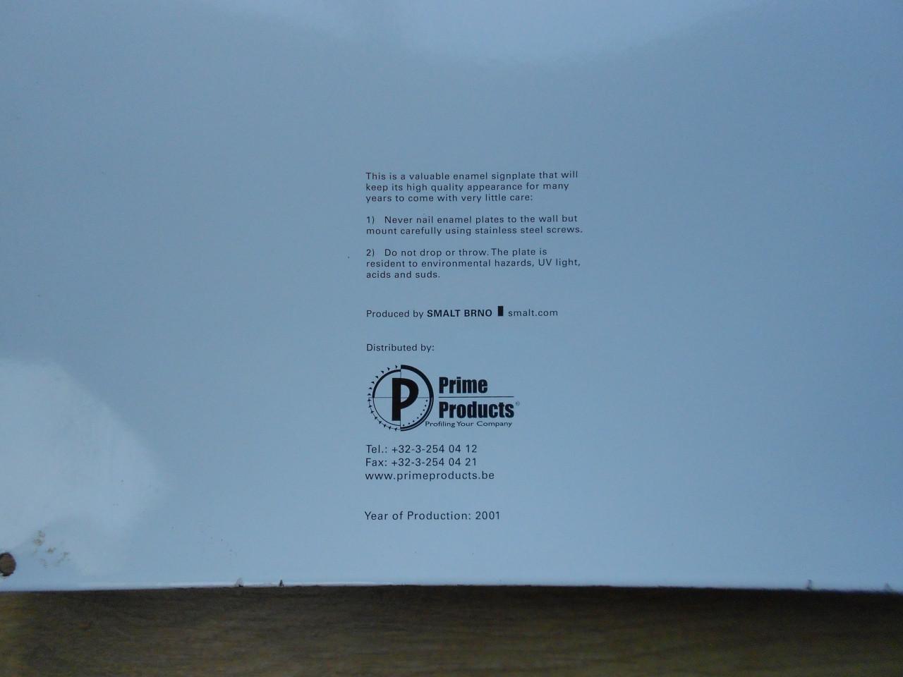 Emaille Duvel bier reclamebord.