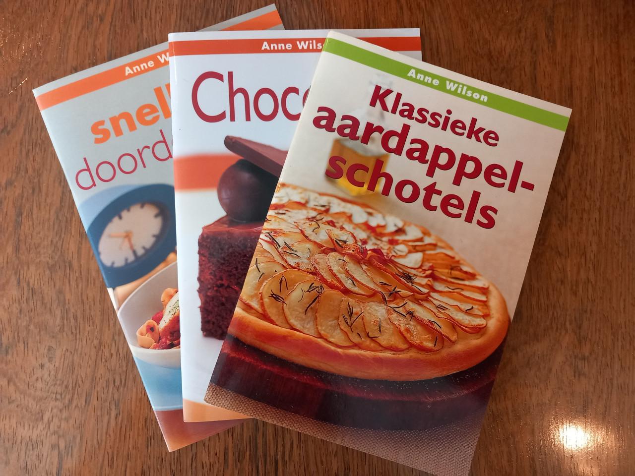 Kookboekjes van Anne Wilson