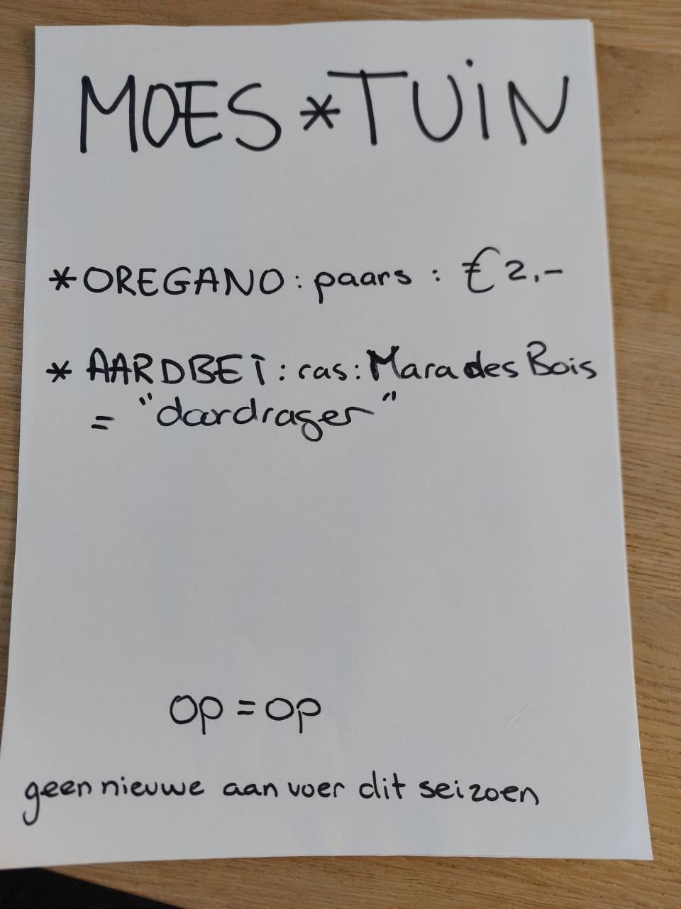 TK: AARDBEIEN PLANTEN, SIERTUIN + MOESTUIN PLANTEN BIJ DE VOORDEUR