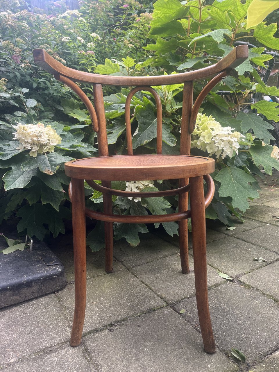 Vintage Thonet bistro stoelen 2
