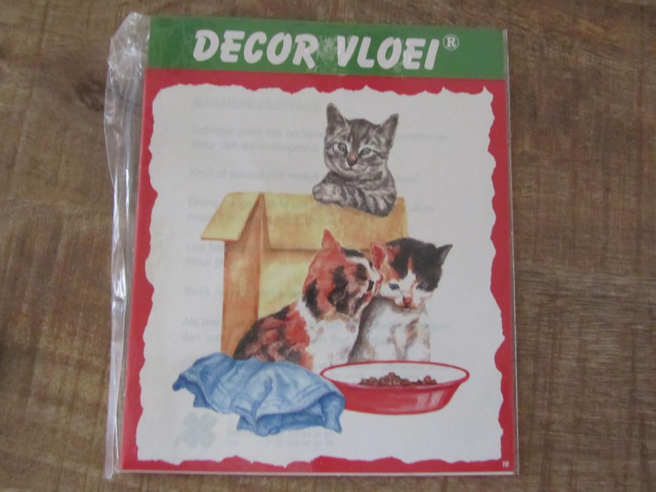 7 stuks Decor Vloei