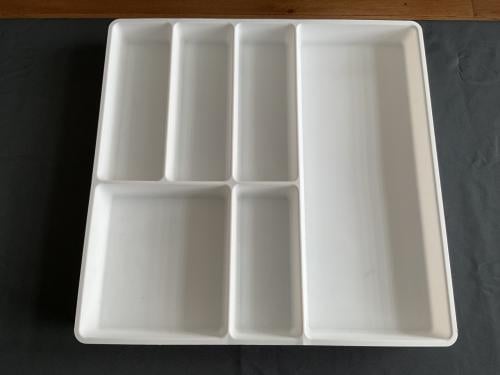 Lade organizer wit kunststof ikea