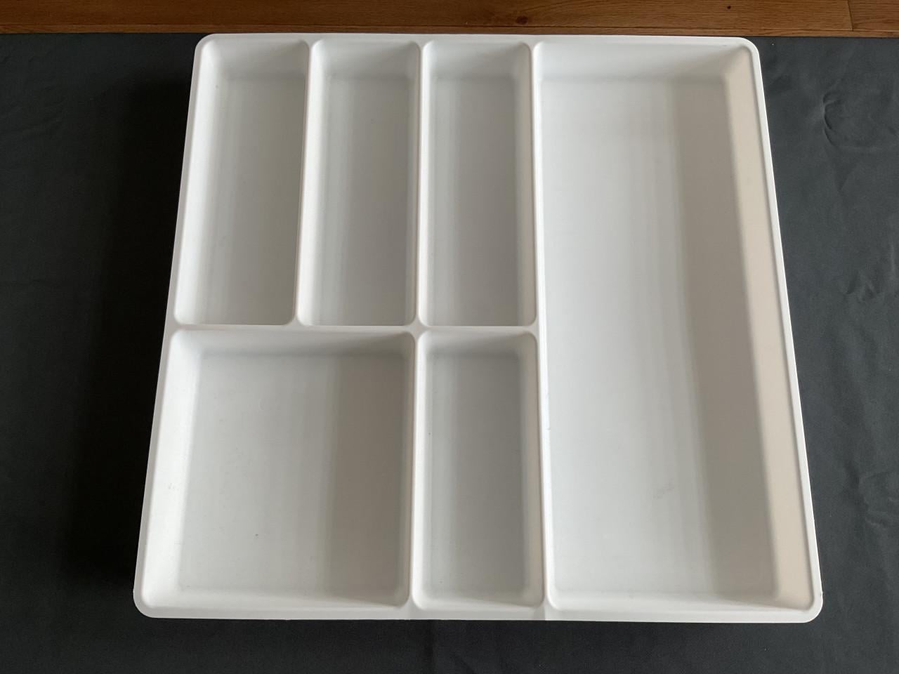 Lade organizer wit kunststof ikea