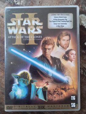 Dvd star wars Attack if the clones
