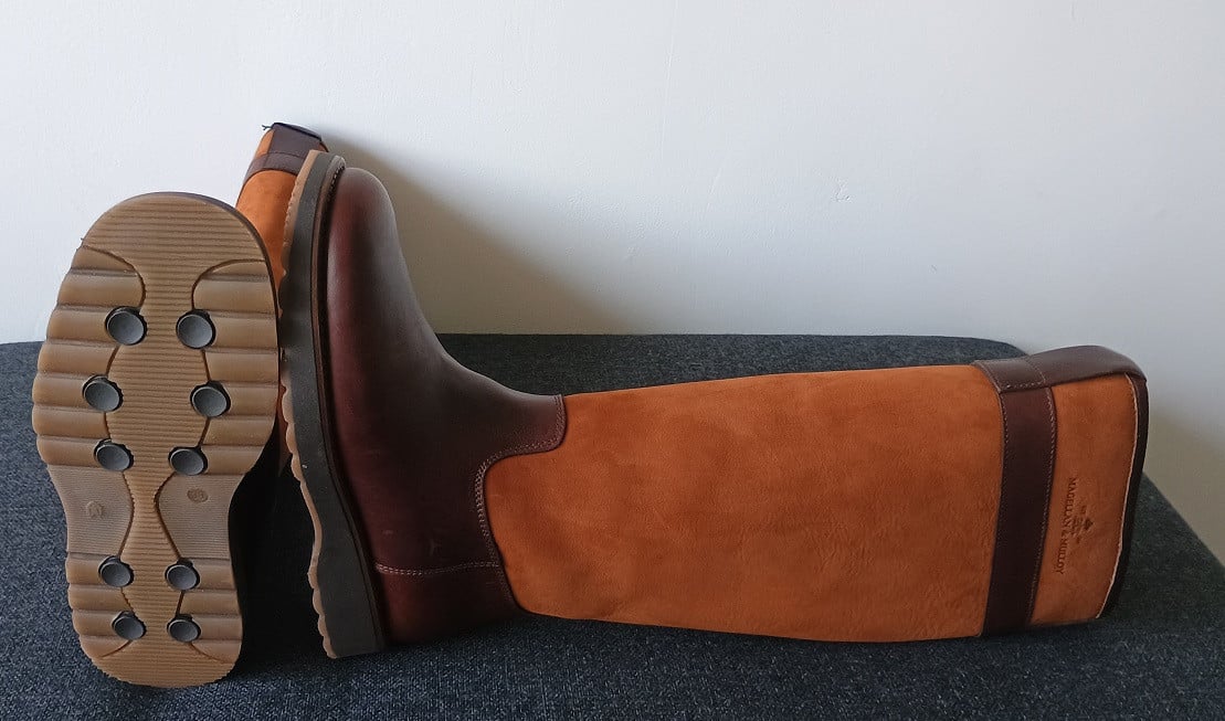 NIEUWE exclusieve LEREN engelse all-weather boots maat 39