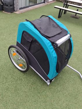 Trixie Honden-fietskar in nieuwstaat (slechts 1x gebruikt)