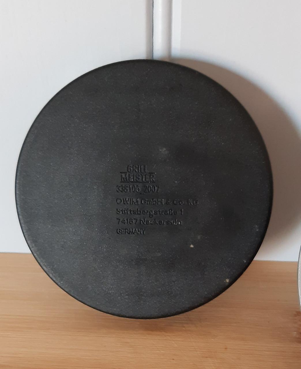 Barbeque hamburgerpers : GRILLMEISTER