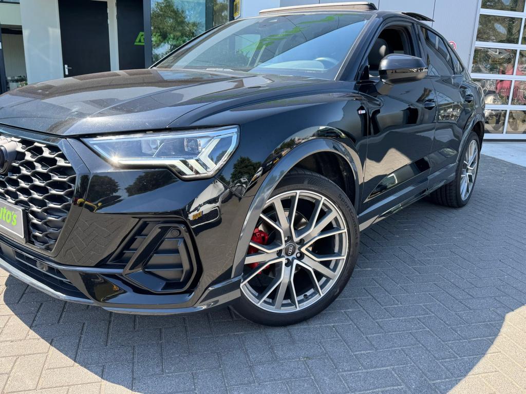 Audi Q3 sportback 35 tfsi s-line 3x * panoramadak * lederen sportstoelen * 