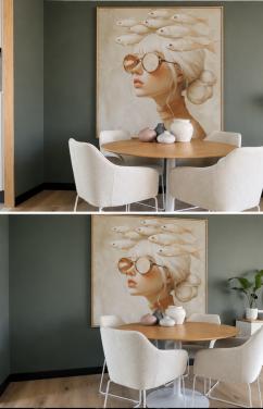 Ronde eettafel van Sklum