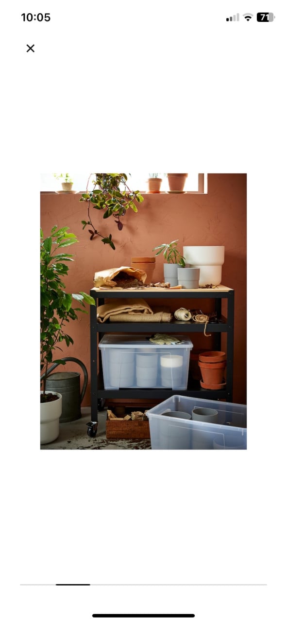 BROR roltafel werktafel keuken garage hobby multifunctioneel GOES