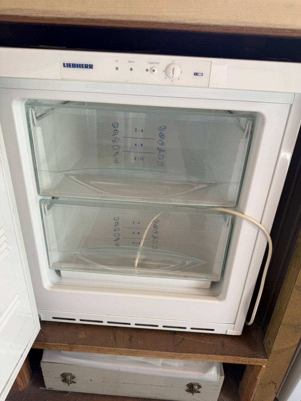 Te koop aangeboden: Liebherr Vriezer met 2 lades