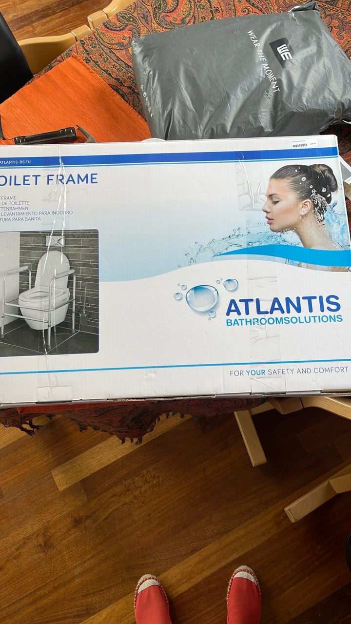 Toilet frame