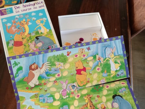 Bordspel Winnie de Poeh De honingrace