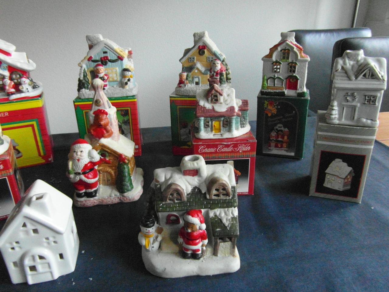 Kerst decoratie (verschillende huisjes)