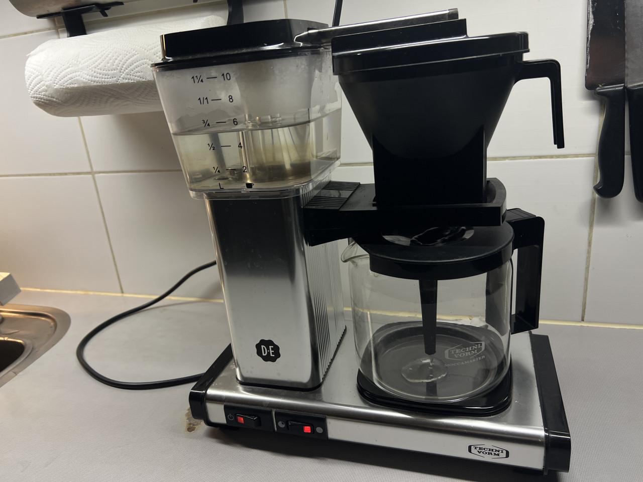 Douwe Egberts Moccamaster KBG 741 koffiezetapparaat winkelprijs €259,-