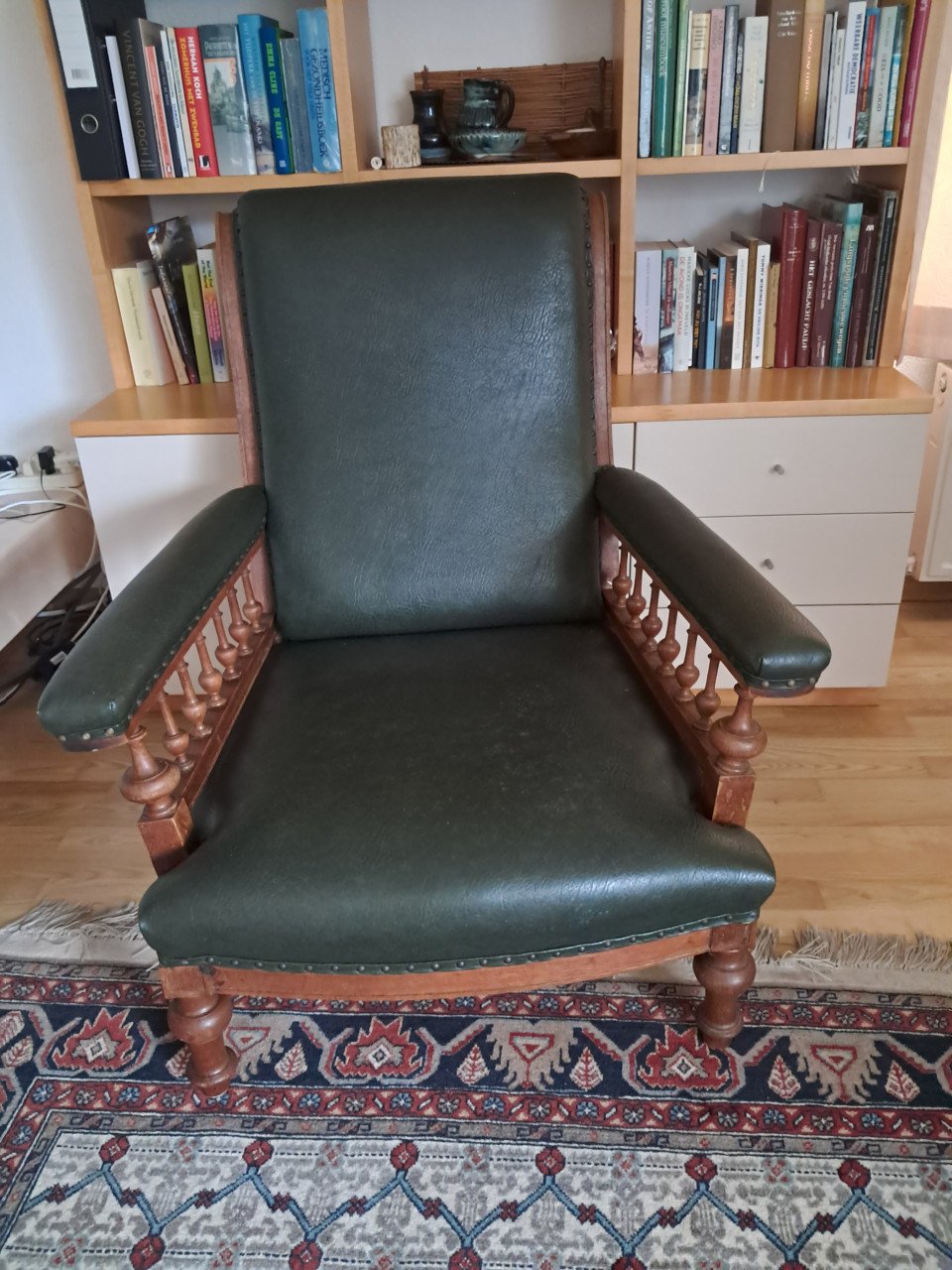 Antieke fauteuil