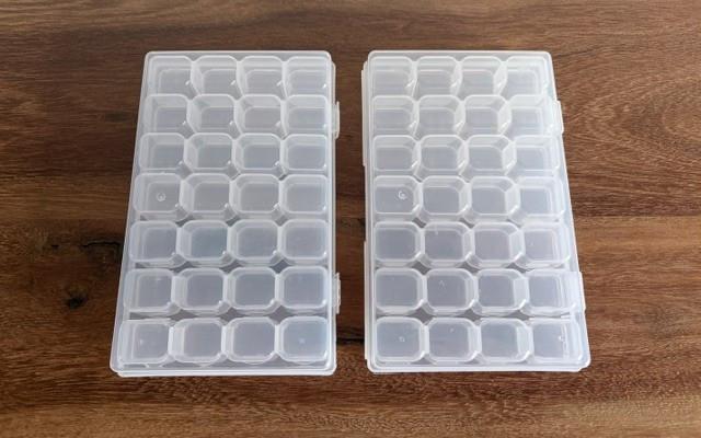 Sorteerdoos Diamond Painting voor 28 kleuren | 2 stuks