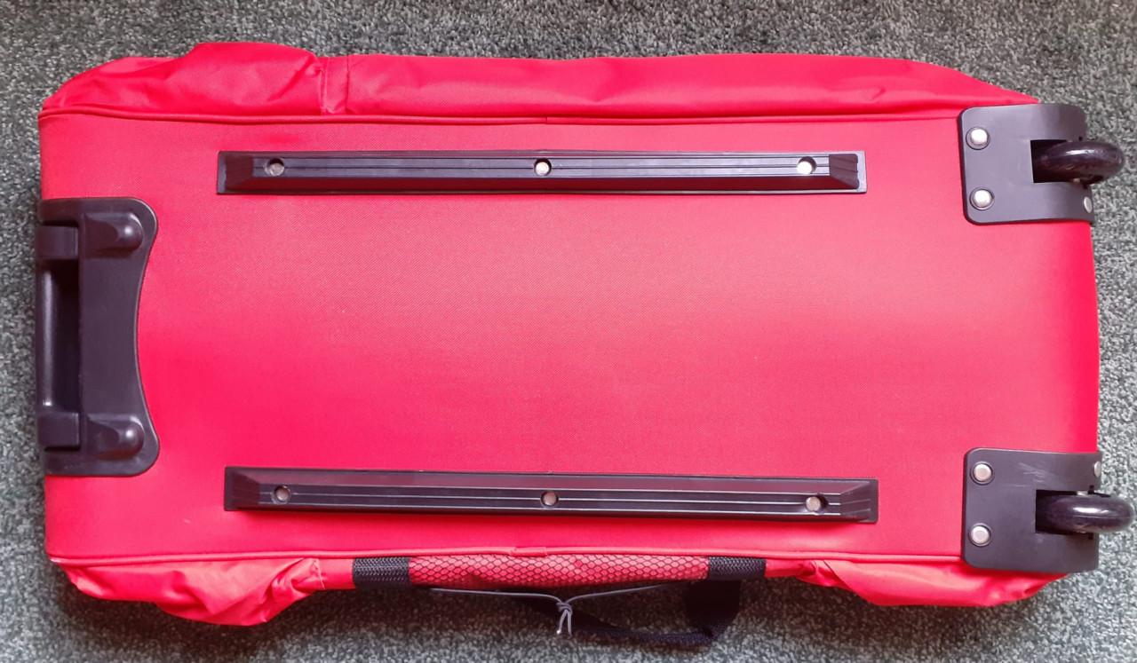 Reistas/Sporttas op 2 wielen. Rood