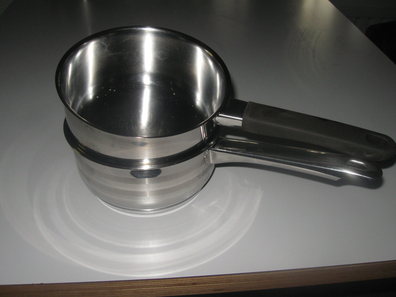 2 steel pannen