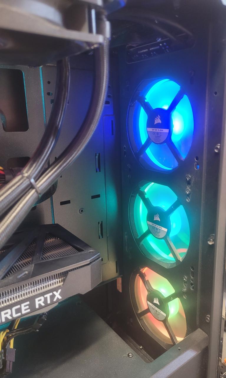 Refurbished custom Game PC/RTX 3060 Ti/intel i5/16GB RAM