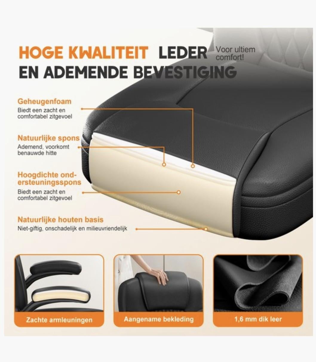 Gereserveerd Ergonomische bureaustoel nieuw in doos
