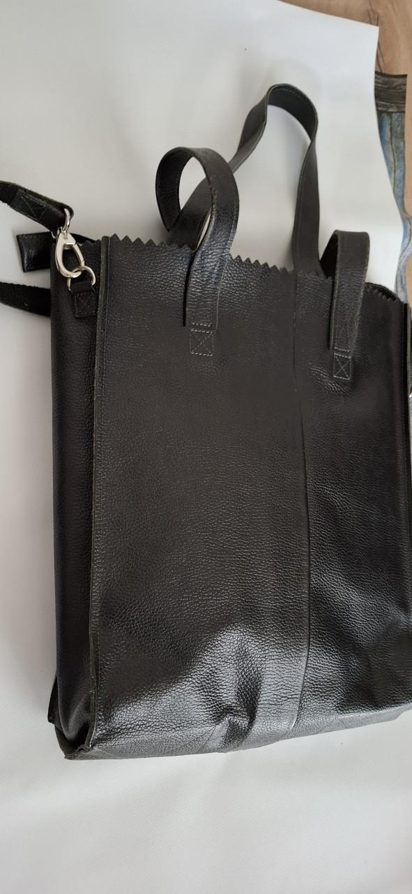 Leren tas