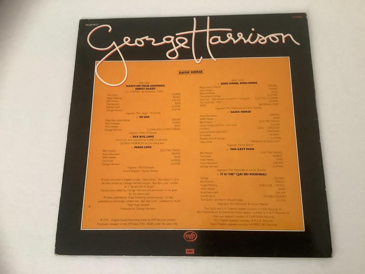 7 LP’s van the Beatles, John Lennon, George Harrison, Paul McCartney