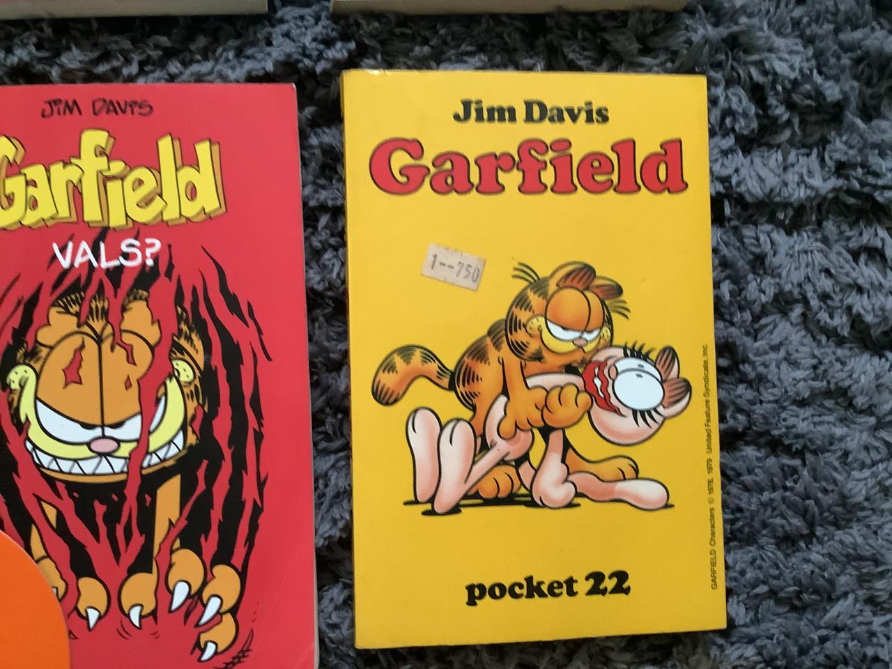 Partij leuke Garfield pockets. ( partij 90)