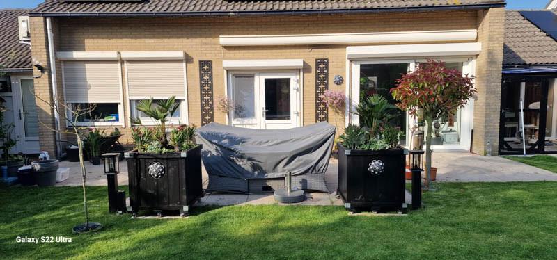 Zeeuwse knop bloembakken projecten ter inspiraties L85 x B85 x H75