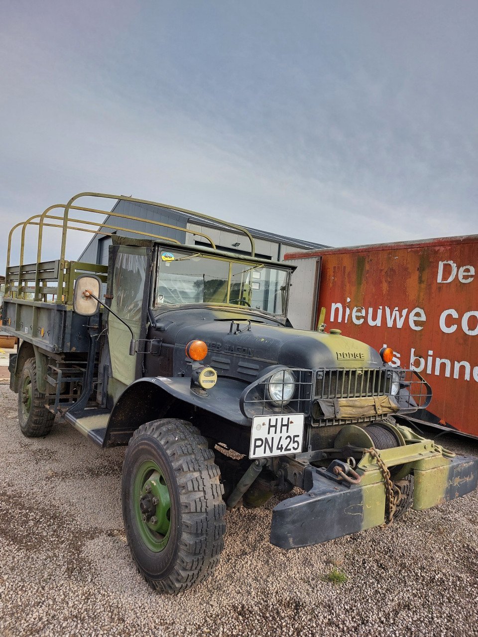 Leger trucks, DAF, REO, DODGE