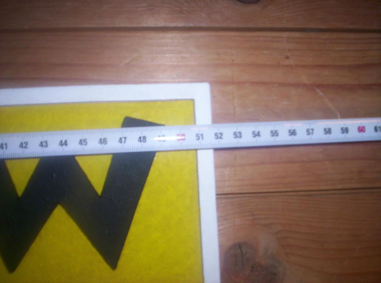 Te Koop bord met ARROW classictock