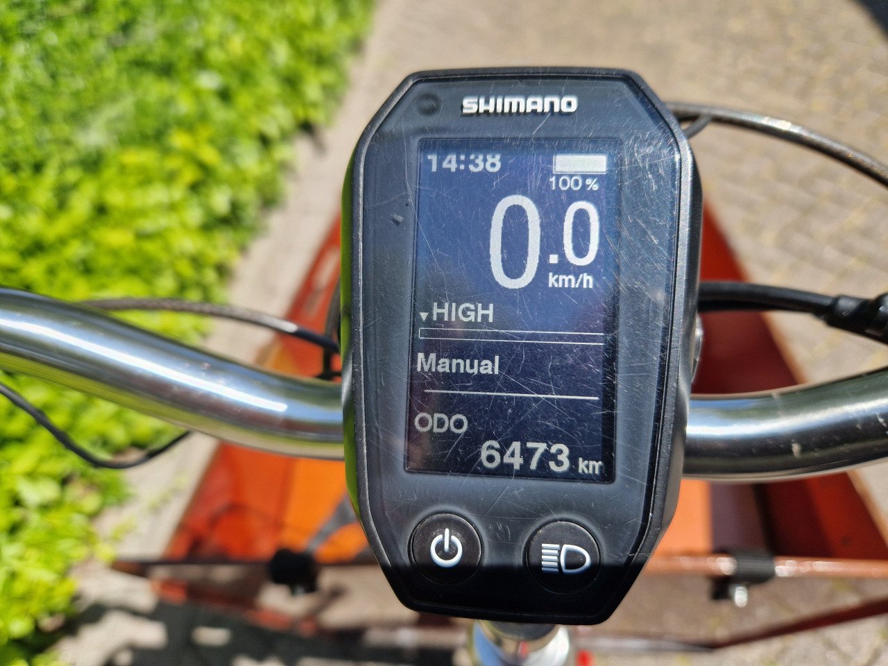 Schitterende Bakfiets met Shimano middenmotor