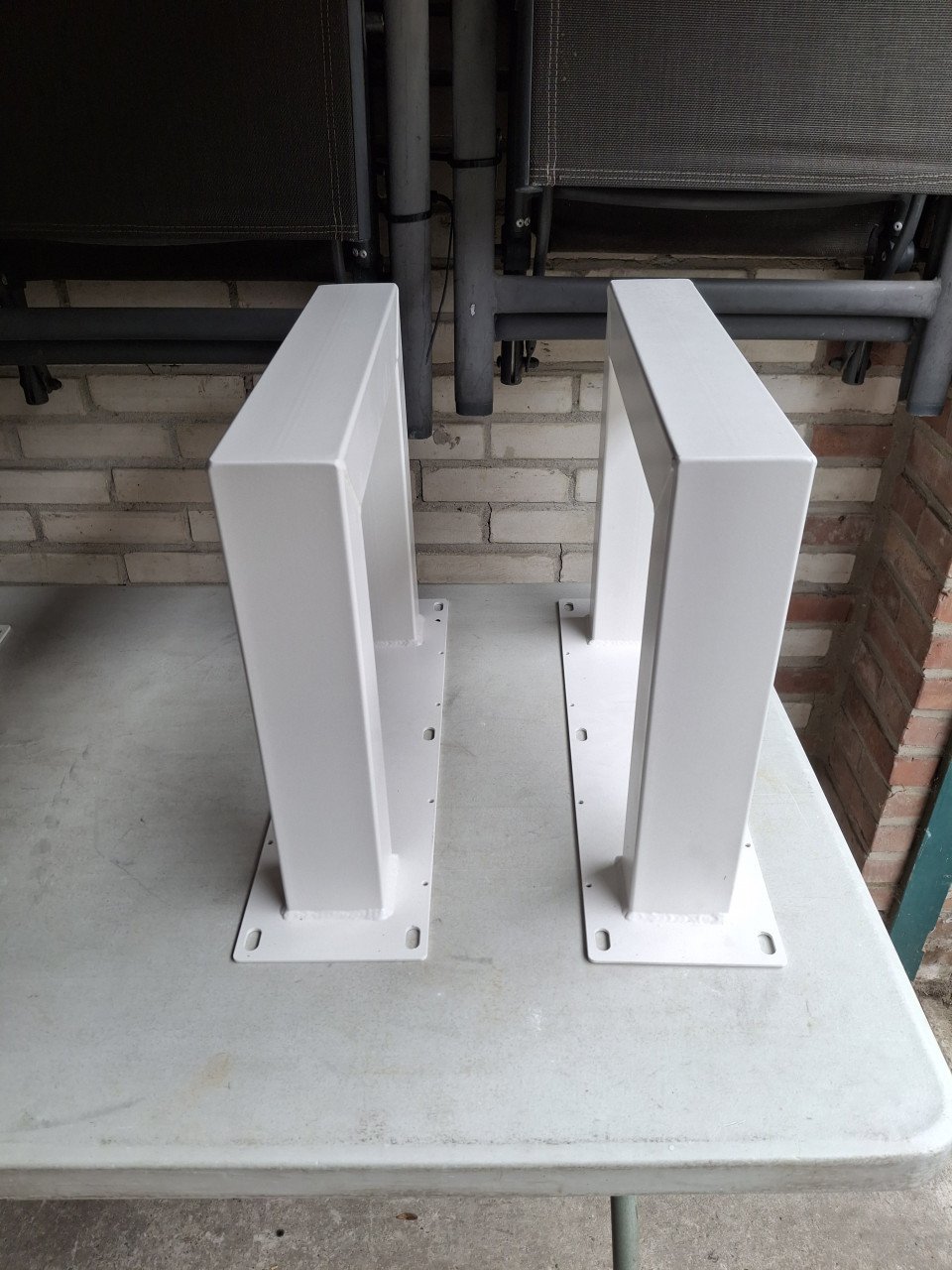 Salontafel onderstel  wit
