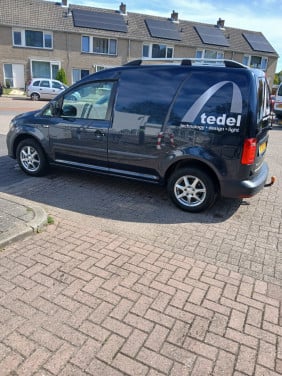 VW Caddy-2015-km. 184567NAP-Airco-L.M velgen-schuifdeur-i.zr.g.st.-7.800,=