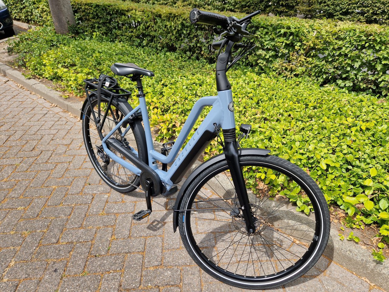 Schitterende Gazelle Chamonix met Shimano middenmotor en 500WH accu